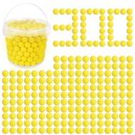 300 Rounds Refill Pack Balls Ammo Bulk Compatible with Nerf Rival Gun, TiopLior Yellow Foam Bullet B