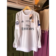 REAL MADRID ADIZERO HOME JERSEY 2015/2016 FULL FINAL MILANO