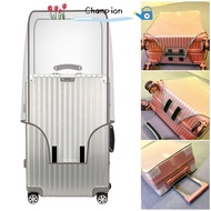 CHAMPIONO Travel Luggage Cover, Transparent 16-28 Inch Luggage Protector Cover,  Dustproof Waterproof PVC Suitcase Protector Cover Luggage