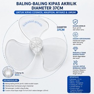Cosmos 16in acrylic fan blades Umum kipas angin berdiri kipas meja kipas dinding