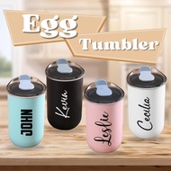 Personalised Egg Mug Tumbler 300ml | Customised Coffee Tumbler | Coffee Cup | Customised Gift | Pers