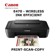 CANON PIXMA E470 AIO PRINTER