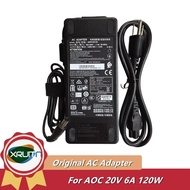Genuine ADPC20120 Adapter 20V 6A 120W Charger For AOC PD2710QC AG271QX EX3501R PHILIPS AG271QG 272G5