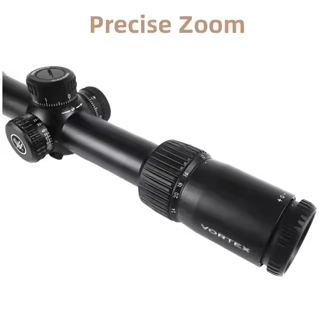 Optics 6-24x50 First Focal Plane FFP Hunting Riflescopes 30mm Tube EBR-2C (MRAD) Reticle Rifle Scope