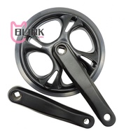 Folding Bicycle Crankset Bike MTB Chainset Wheel 48T 165mm for Easy Installation