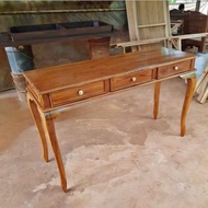 Teak Wood Console Table Minimalist Console Table Console Table