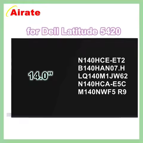 Panel Replacement (Non-Touch) 14.0 Inch for Dell Latitude 14 5420 P137G P137G001 P137G002 FullHD IPS