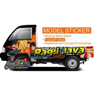 Striping Semi Dekal Custom Grandmax, Ss , Futura, L-300 Kanan Kiri Only #Gratis Ongkir