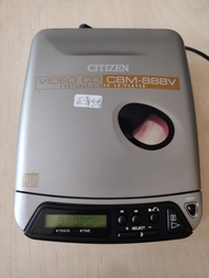 CITIZEN CBM-888V 少有型號、有背光、新净原裝日本製造VCD/CD播放器。全正常。輸出音質很好大聲。