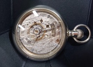 1936 Large Vintage Elgin Pocket Watch in Display Case 1936年大型古董Elgin陀錶透底殼