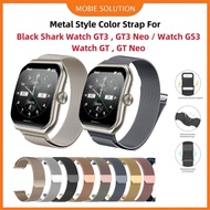 Metal Styles For Black Shark Watch GT3 Neo , Watch GT3 Black Shark GT , Watch GT Neo Black Shark Wat