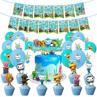 Jom Party Octonauts Theme Birthday Decorations Cake Topper