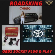 [ OBD2 ] TOYOTA WISH 2007-2017 CAR ALARM CANBUS PLUG & PLAY  SMARTSTAR
