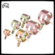 [8C11] 10pcs 6-15mm spring clip vacuum fuel oil hose line air tube band clamp 6 sizes
 [8C]
