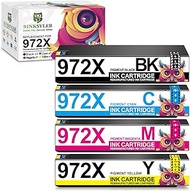 Remanufactured 972X Ink Cartridges Replacement for HP 972X 972A 972 Ink Work for PageWide Pro 477dw 