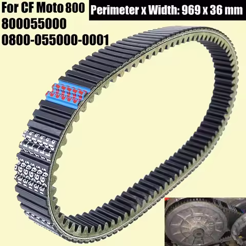 Drive Belt For CFMoto CForce UForce ZForce 800 950 1000 Snyper Terralander Tracker 800 X8 CF800 CF10