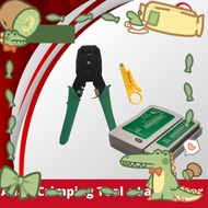 Allan Network Crimping Tool and Network Lan Cable Tester / Lan Tester with battery/ Insulated Wire S