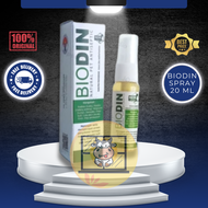 BIODIN SPRAY ALL VARIAN - Spray PMK Jamur Scabies Biodin Semua Hewan