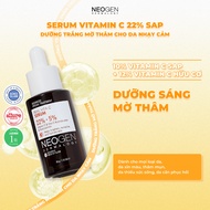 Serum Mờ Thâm Dưỡng Trắng Da Vitamin C SAP 22% Neogen Dermalogy Real Vita C 32ml