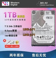 原裝WD/西部數據 WD10JUCT 1TB監控級2.5寸車載監控CMR垂直硬盤