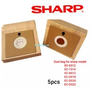 Sharp vacuum cleaner dust bag (5pcs)
