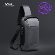 Mark Ryden Waterproof Men Crossbody Bag TSA Anti-theft Chest Bag Password Lock Sling bag USB Charging Cross Body Bag Men 2020 NEW