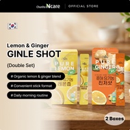 [ChunhoNcare] GinLe Shot – Organic Lemon & Ginger Wellness Shot | Daily Morning Cleanse | Stick Type