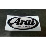 ARAI EMBOSSED STICKER,HELMET STICKER