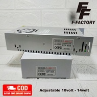 Power Supply Switching Radio Communication Rig 12v 40 Ampere. Adjustable 12 VOLT - 14 VOLT.