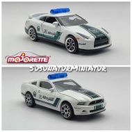 Majorette NISSAN GT-R GTR | FORD MUSTANG BOSS 302 | Police Super Cars | Loose | Miniature