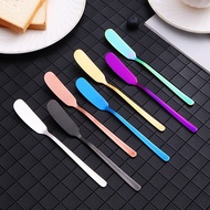 304 Stainless Steel Jam Knife Butter Knife Bread Cheese Slicer Cutlery Breakfast Tool Kitchen Tools