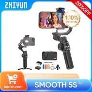 ZHIYUN SMOOTH 5S AI Tracking Handheld Stabilizer 3-Axis Smartphone Gimbal Outdoor Gimbals for iPhone