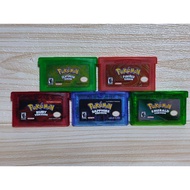Pokemon gameboy advance Games Class A w/ good quality save.