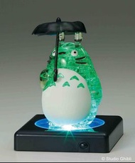 全新日版 三色燈台 連 42pcs 水晶拼圖 龍貓 砌圖 puzzle BEVERLY 11x8cm Crystal Puzzle USB / AAA TOTORO Ghibli 吉卜力
