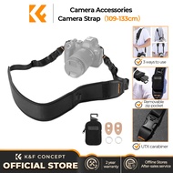 สายคล้องกล้องแนวคิด K & F สำหรับช่างภาพสายกระเป๋ากล้องถ่ายรูปแบบปรับได้ใช้ได้กับ Sony Canon/Nikon/Fu