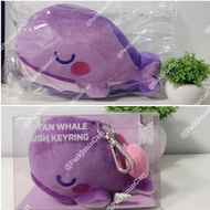 (Omhand) Official Tinytan Whale Keyring and Flat Cushion