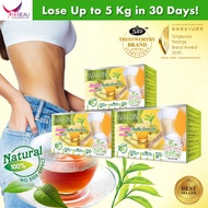 3 Boxes AVALON Slimming Healthy Green Tea | Teh Kurus Badan Teh Senna Teh Detox 新加坡燃脂瘦身排油健康绿茶