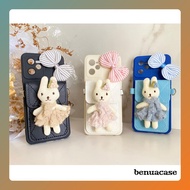 FH84 EQ13 rabbit sling bag case for iphone 6 6s 6g 6+ 6s+ 7 8 7+ 8+ X Xs 11 12 13 14 14+ Plus Pro Ma