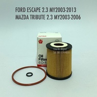 ไส้กรองน้ำมันเครื่อง กรองน้ำมันเครื่อง FORD ESCAPE 2.3 TRIBUTE 2.3 ปี 2003-2006 by Sakura OEM