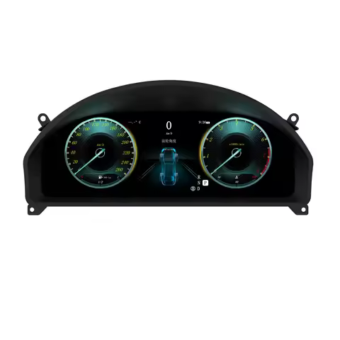 Ugode 12.3'' LCD For Mercedes Benz C-Class W204 NTG4.0 2008-2011 Speedometer Dashboard Digital Tacho