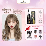 Dầu gội nhuộm tóc màu Trà Sữa Nagi CREAM-COLORED 05 chiết xuất từ thiên nhiên 400ml [Tặng lược chải 