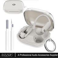 for Beats Powerbeats Pro 2 Case Clear 2025, Transparent TPU for Beats Powerbeats Pro 2 Case Cover wi