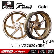 {By14} G-Ren Mags GR6 For Nmax V2 (2020) By14  (Made In Thailand)