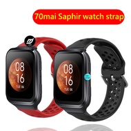 70mai Saphir Watch Strap Silicone WristBand For  For 70mai Smart Watch Sports Straps 70mai watch strap Replacement belt