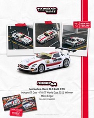 旺角模型車｜收藏家模型 Tarmac Works 1/64 平治 SLS AMG GT3 賽車 - 2015 年澳門 GT 盃・FIA GT 世界盃｜高級合金模型車 新品預訂 ｜Mercedes-Be