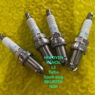 [NGK] PERODUA KANCIL L5 TURBO SPARK PLUG [BKUR7EK] (4PCS=1SET] READY STOCK 