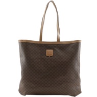 【日本直送】CELINE Old Celine 托特包 Macadam 格紋 PVC 棕色 男女皆宜【二手】