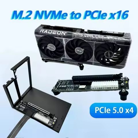 ADT-Link K43SG PCI Express Gen5 M2 Laptop Graphics Card External Adapter EGPU Extension Cable Extern