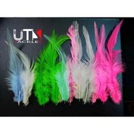 UTS Natural BULU AYAM For Assist Hook/Killer Tenggiri (50pcs)