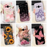 Xiaomi Poco C61 Beautiful Tulip Sunflower Butterfly Painted Casing PocoC61 C 61 Soft Silicone Phone 